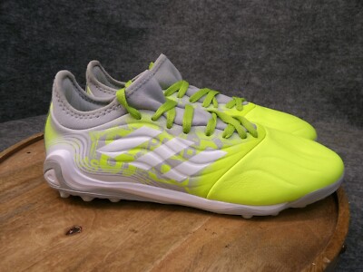 adidas Copa Sense.3 TF 'Numbersup' Yellow Gray Soccer Shoes Size 11.5 FY6187