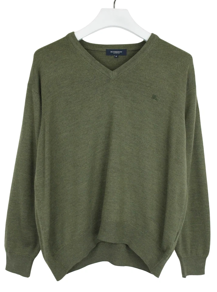 Burberry Pullover Damen (UK) 6 Pullover Merino Wollmischung Mischung Übergröße - Bild 1 von 4