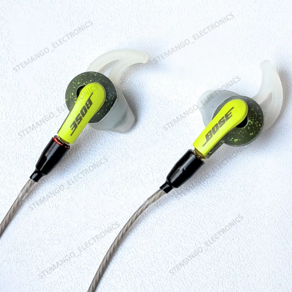 In Ear Headphones 3.5mm RE-WIRED with Bose SoundSport Earbuds for Apple  Samsung