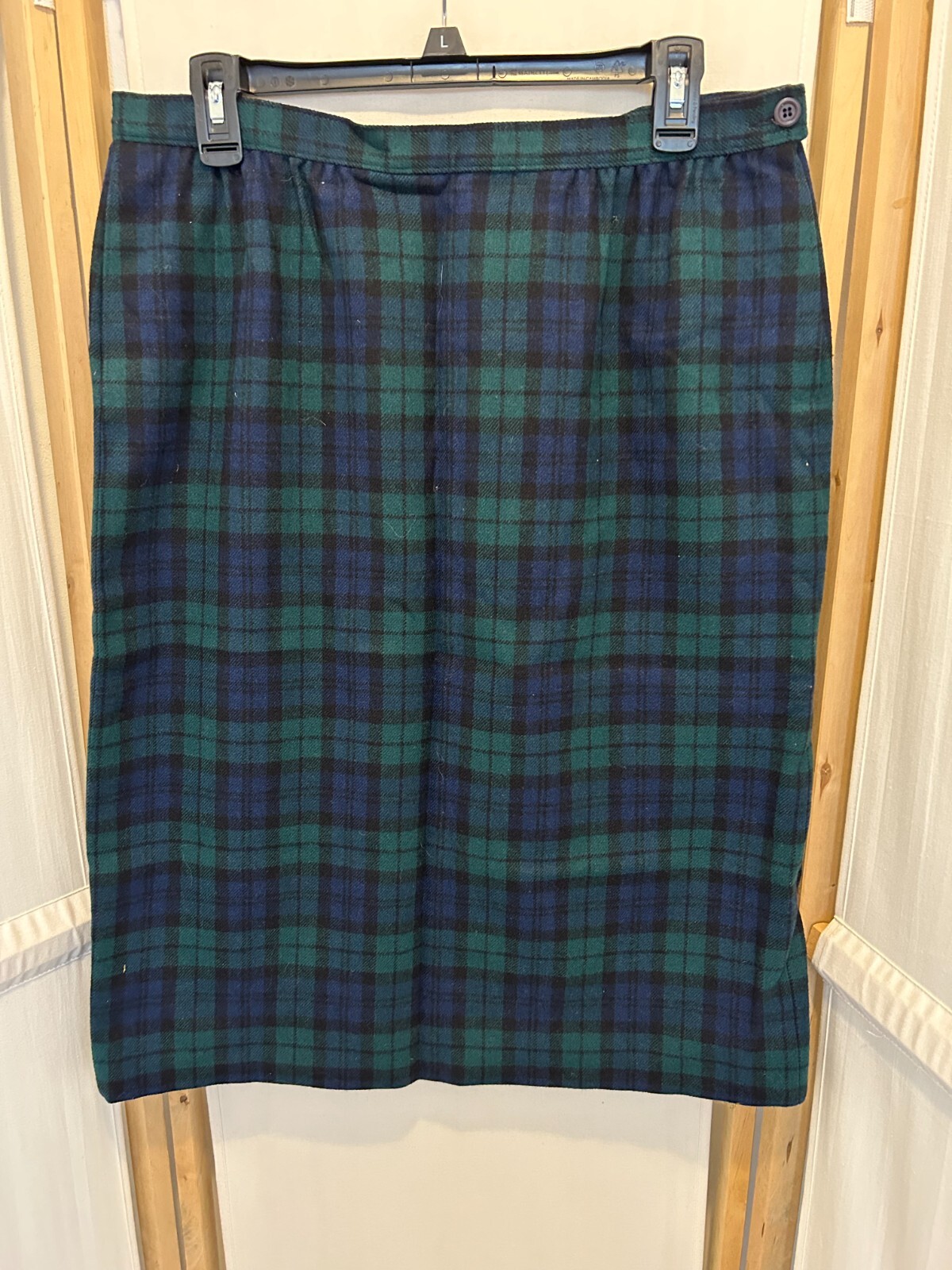 PENDLETON Sz 16 P  Authentic Black Watch Tartan W… - image 1