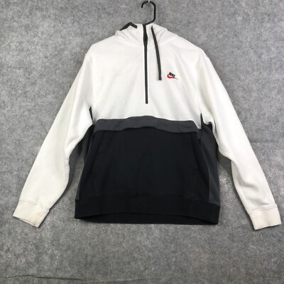 Nike Sportswear Club Fleece 1/2 Zip Hoodie Mens Medium Hooded