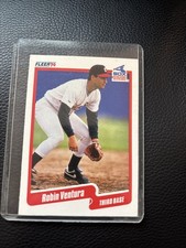 1990 Fleer - Robin Ventura #550 Printed in Canada