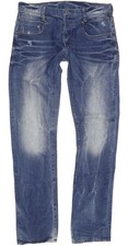 G-Star New Radar  Herren Blau Straight Slim  Jeans W34 L34 (94942)