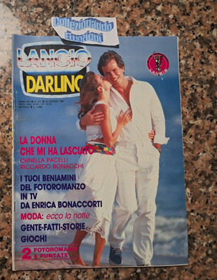Fotoroman Lancio Darling-241 1987-Ornella Pacelli-Bonacchi-Enrica Bonaccorti