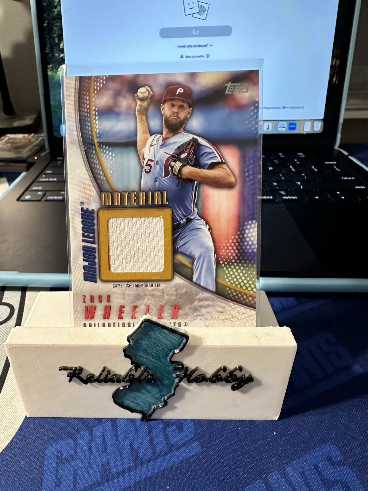 2025 Topps Series 2 Zack Wheeler Major League Material MLM2-ZW - /50 - GOLD
