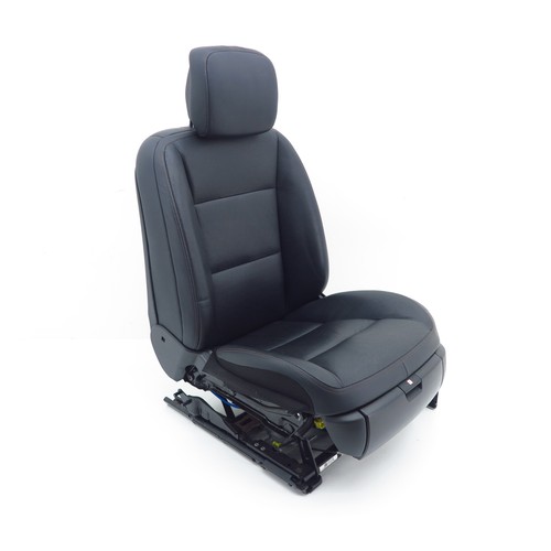 Sitz vorne links Schwarz Mercedes Benz S-Klasse W221 MOPF Facelift