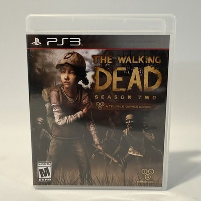 The Walking Dead Season Two PS3 Sony Adventure Story Video Game No Manual