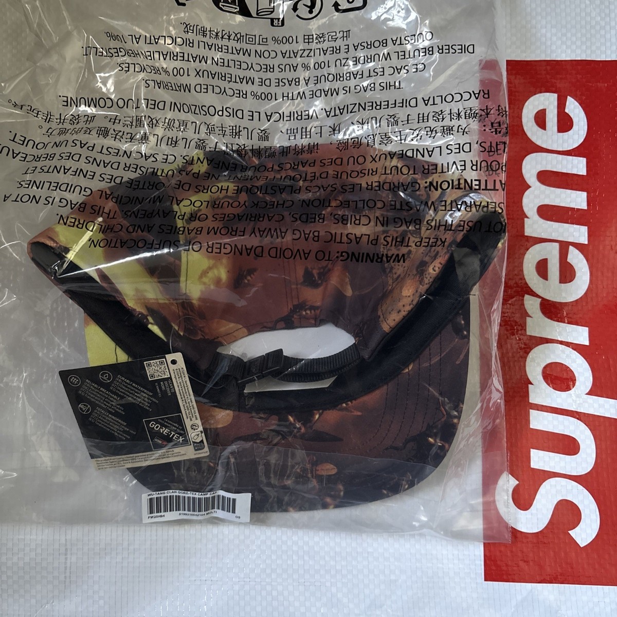 Supreme Wu Tang Clan Goretex Camp Cap | eBay