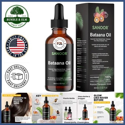 Organic Batana Oil for Enhanced Shine & Reducing Breakage in All Hair Types