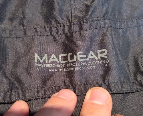 Pantaloni vintage Macgear giovani convertibili gamba larghi giovanili taglia 14 rave skater 26x29 - Foto 5 di 24