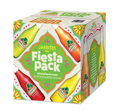 Jarritos Variety Pack Soda, 12.5 fl oz 370 ml Glass Bottle, 12 Pack