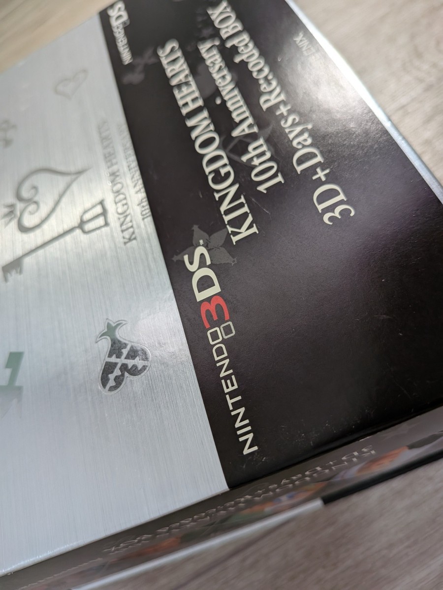 KINGDOM HEARTS 10th Anniversary 3D+Days+Re:coded BOX Nintendo DS