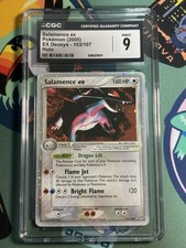 (CGC 9) Salamence ex 103/107 EX Deoxys Holo on eBay