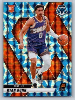 2024-25 Panini Mosaic #233 Ryan Dunn Reactive Blue Mosaic