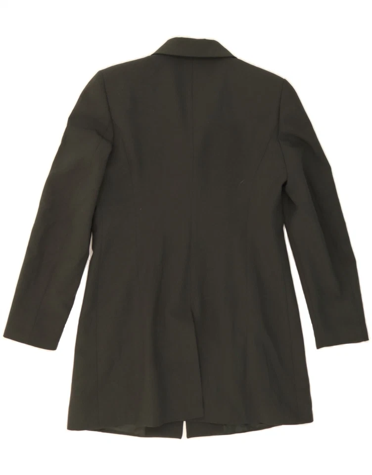 Chaqueta Blazer GB.PEDRINI Mujer Longline 3 Botones Reino Unido 10 Pequeña Gris DA78 Foto 2 de 3