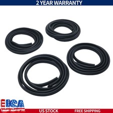 Fits 1996-2002 Toyota 4runner 4pcs Front Rear Left Right Door Weatherstrip Seal Fits 1996-2002 Toyota 4runner 4pcs Front Rear Left Right Door Weatherstrip Seal