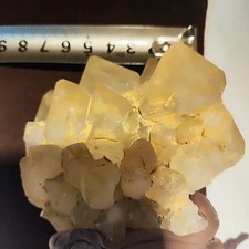 Natural Citrine Crystal 1N Splitting No Processing