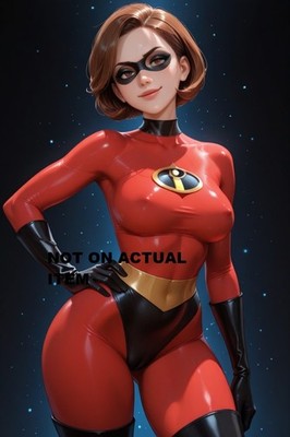 Kühlschrankmagnet Helen Parr Elastigirl Die Unglaublichen Sexy Anime Art 9039