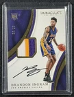 BRANDON INGRAM 2016-17 PANINI IMMACULATE #130 ROOKIE PATCH AUTO RPA 45/99 RC