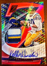 2024 Panini Zenith - Kellen Winslow - Red Patch Auto - /50 XJA-KWW - Chargers