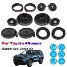 Rubber Striping Seal Protector Wind Stripping Noise Reduction For Toyota 4Runner