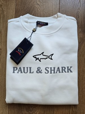 Paul&Shark Black Sweatshirt  Ivory *** LIMITED STOCK***