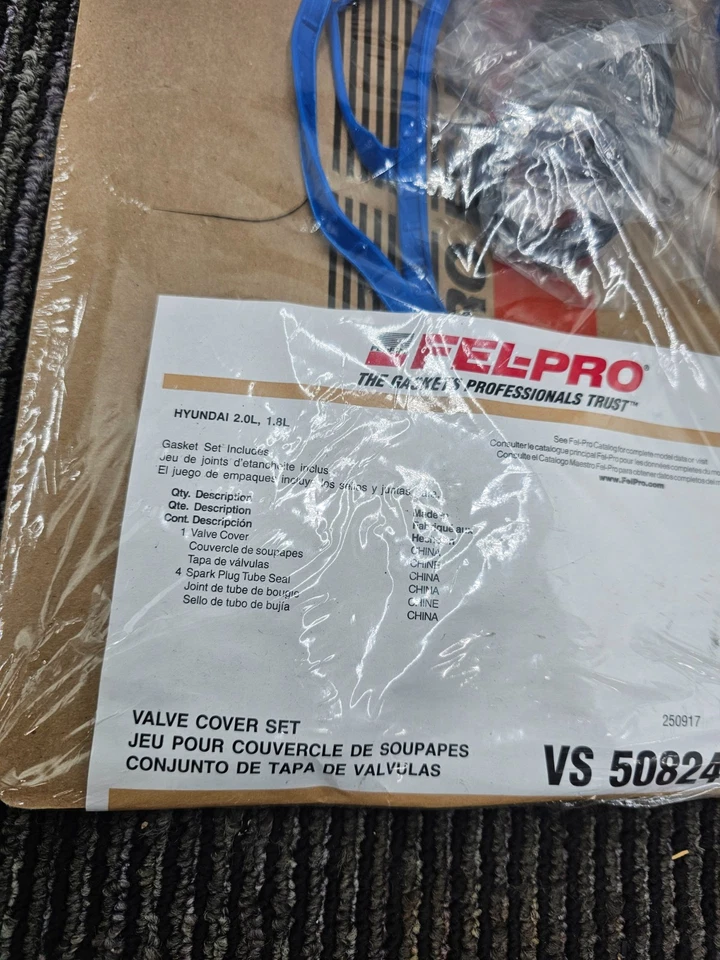 Junta de cubierta de válvula Fel-Pro VS 50824 R para Hyundai Elantra Kia Forte 2016 Foto 3 de 4