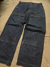 Marithe Francois Girbaud Jeans Dark Wash Baggy Y2K Mens 38x32