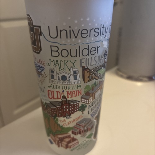 CATSTUDIO CU Boulder, University of Colorado Collegiate Trinkglas NEU! - Bild 2 von 18