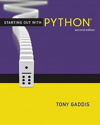 Starting Out with Python by Tony Gaddis: New