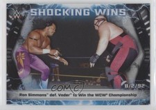 2020 Topps Chrome WWE Shocking Wins Faarooq Ron Simmons #SW-1 HOF 09j5