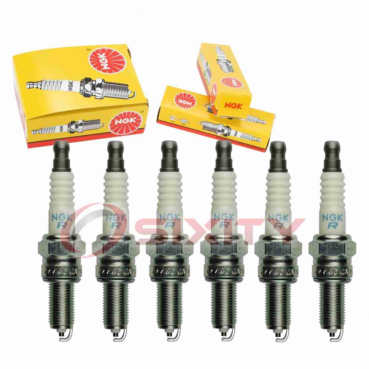6 pc NGK 95897 MR7F Standard Spark Plugs for XG4YCX RG4YCX RG4PHP 992 349 ke