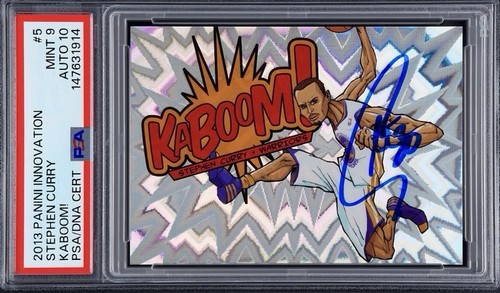 Stephen Curry #5 2013 Panini Innovation Kaboom card