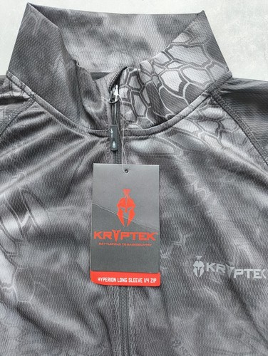Kryptek Long Sleeve 1/4 Zip Up - Picture 3 of 4