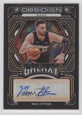 2021-22 Panini Obsidian Galaxy Electric Etch Orange 35/50 Max Strus Auto 4l3
