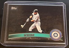 2011 Topps ICHIRO SUZUKI BLACK BORDER SSP WALMART VARIATION #200 HOF🔥RARE🔥