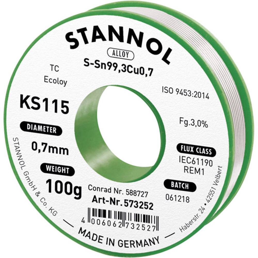 Étain à souder KS115 0,7MM idéal pour réparer vos circuits de modélisme
