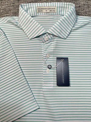 Holderness & Bourne Polo Walker Shirt : ABACO  sz XL $110