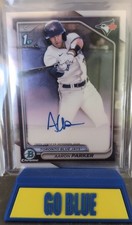 2024 Bowman Draft - Chrome Prospect Autographs Aaron Parker #CPA-AP (AU, RC)
