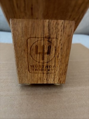 Wustof Trident 5 Slot Knife Block Wood