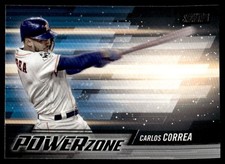 2018 Stadium Club Power Zone Carlos Correa #PZ-CC