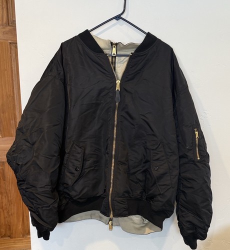 Vetements x Alpha Industries Reversible Bomber Flight Jacket Size S
