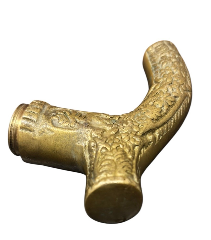 Solid Brass Victorian Style Walking Stick Cane Ha… - image 5