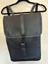 RAINS Black Smart Backpack Mini - Waterproof Material