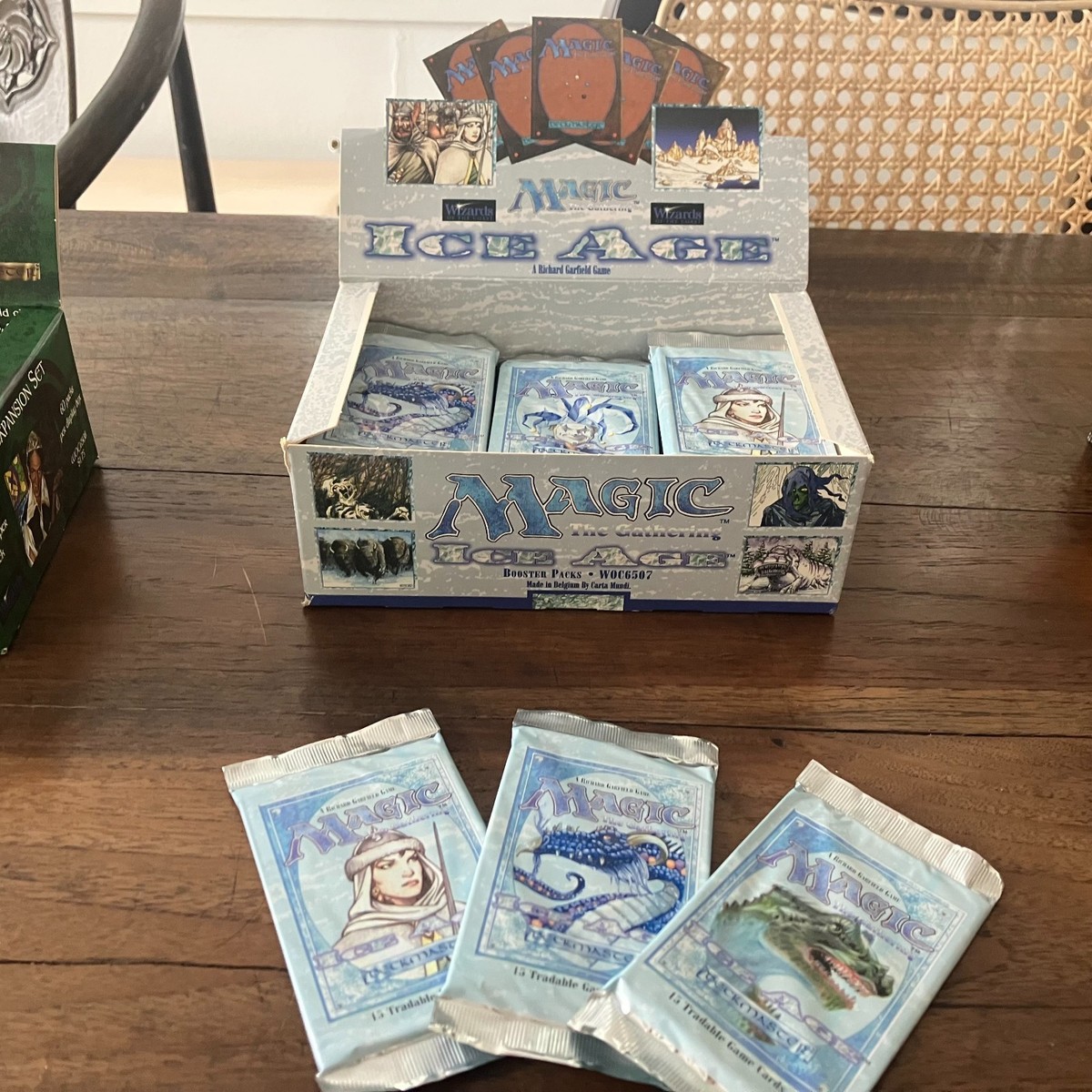 mtg ice age booster box Amazon.com: Magic The Gathering MTG Ice Age Booster Pack (15 Cards/Pack)  Out of Print : Toys & Games main image 0