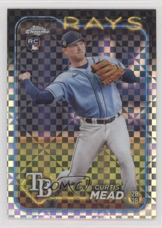 2024 Topps Chrome X-Fractor Curtis Mead #209 19yg