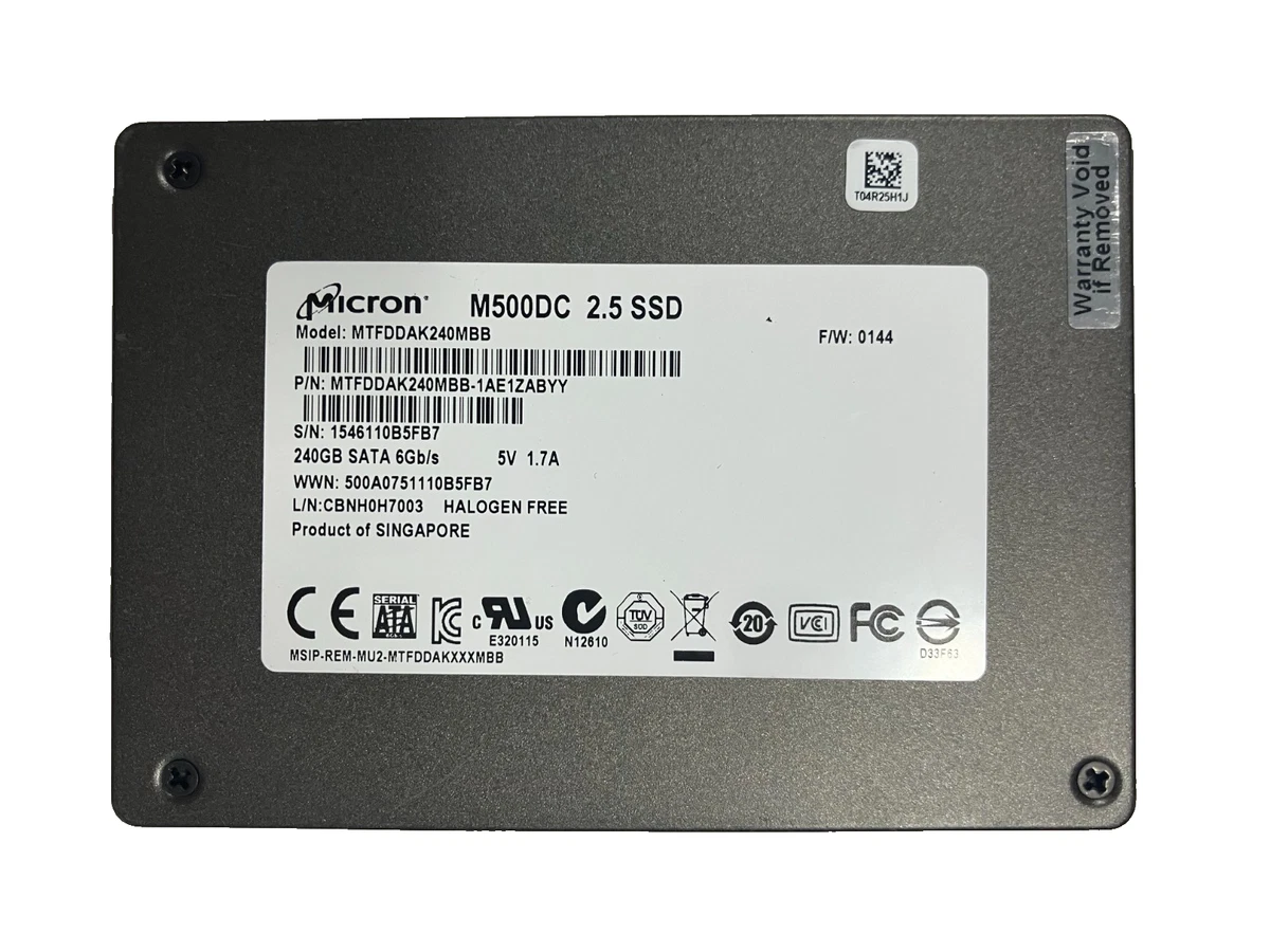 Micron 240 GB Storage Capacity Solid State Drives for sale | eBay