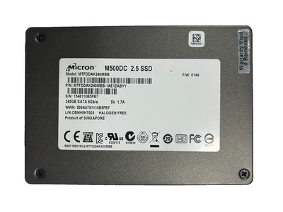 Micron M500DC MTFDDAK240MBB 240GB SSD SATA 6Gb/s  2.5''  512b/s