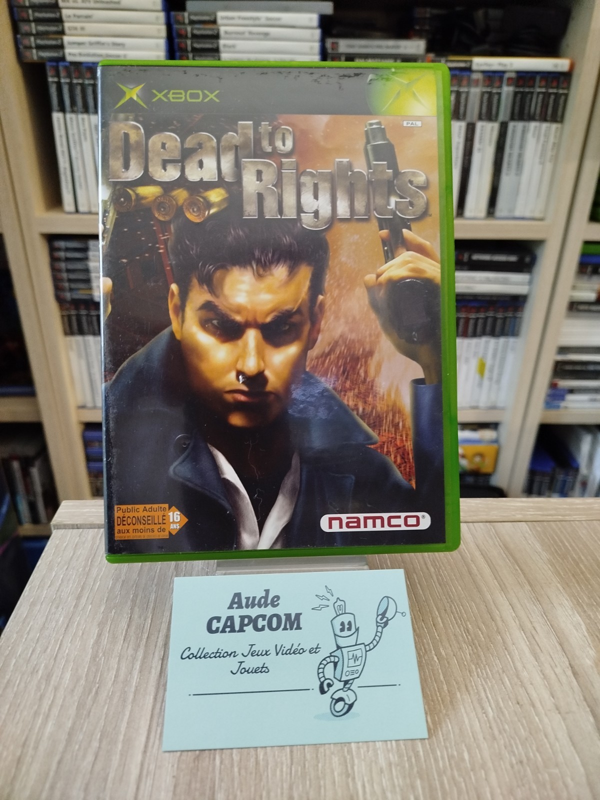 Microsoft Xbox 1ère Génération Dead To Rights Complet FR Namco Cd TBE