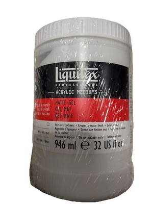 Liquitex Professional Matte Gel Medium, 946ml (32-oz)